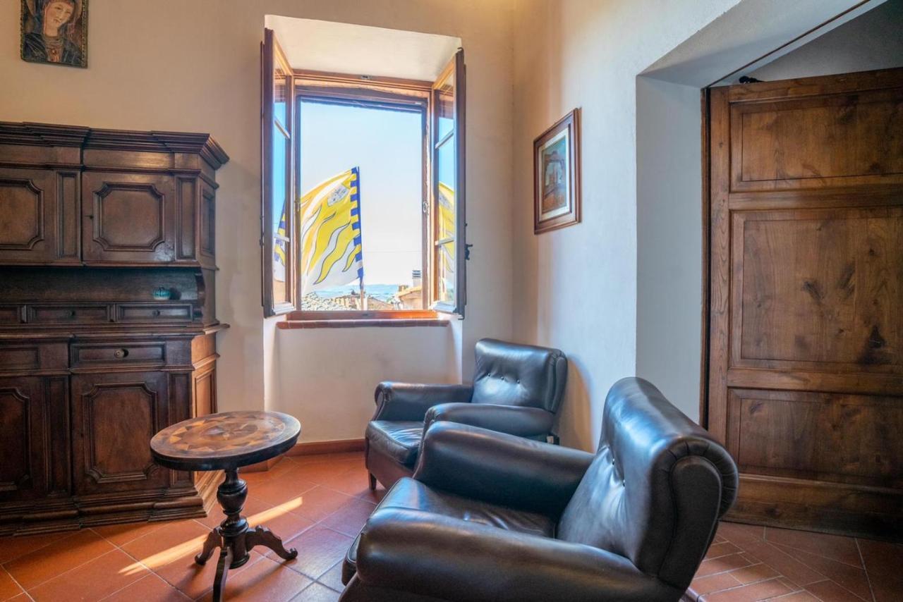 Il Casone Apartment Montisi Екстериор снимка